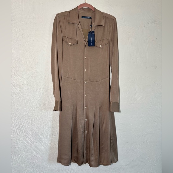 Ralph Lauren Vintage Western Shirtdress Sable